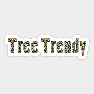 Tree Trendy Sticker